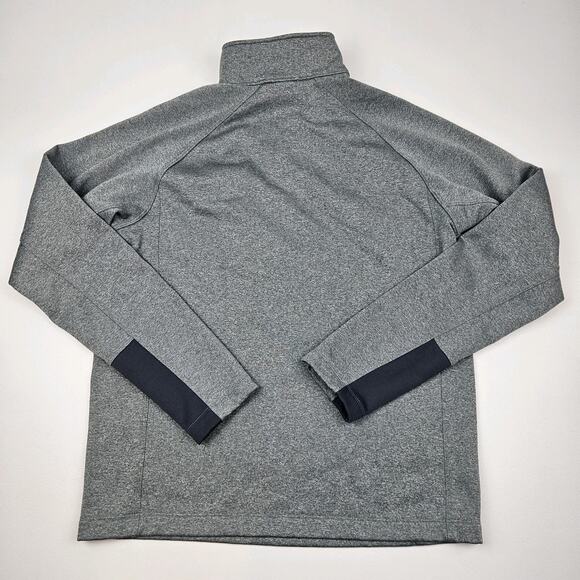 The North Face Canyonlands 1/2 Zip Pullover Sweater Men M Mid-Weight Fleece Gray - Picture 6 of 9